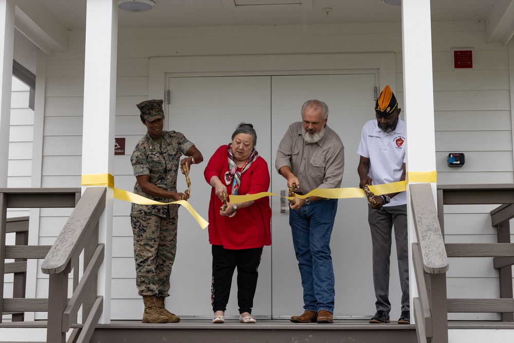 Camp Johnson Chapel Ribbon Cutting Ceremony