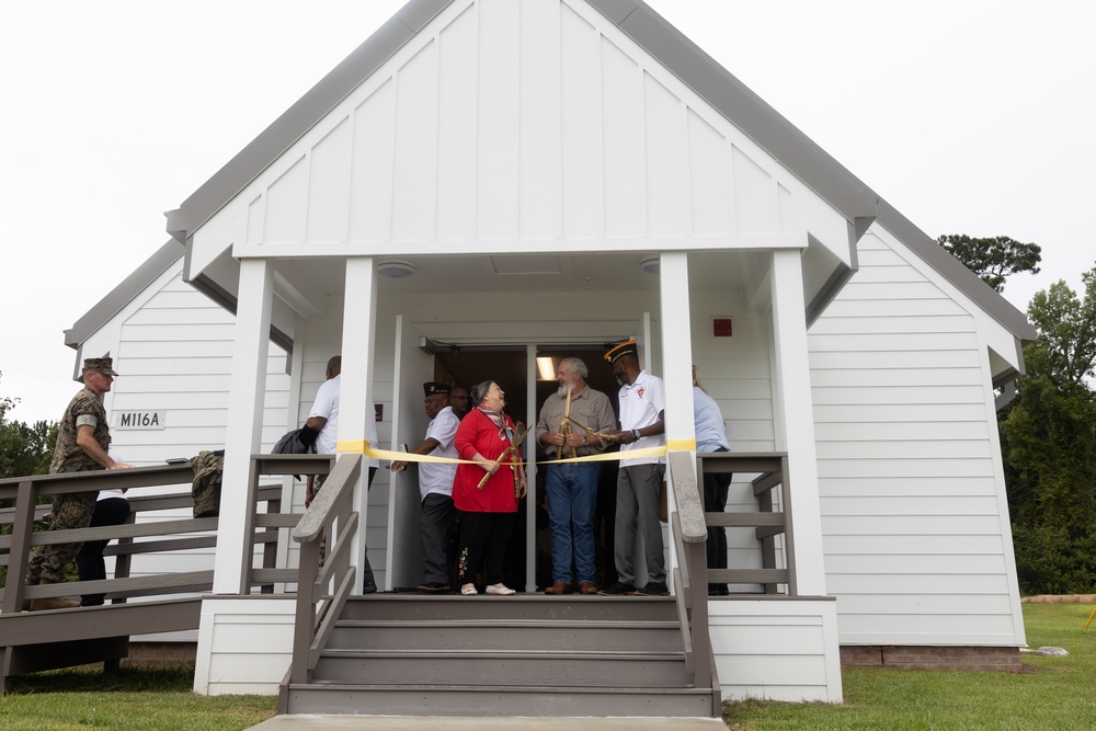 Camp Johnson Chapel Ribbon Cutting Ceremony