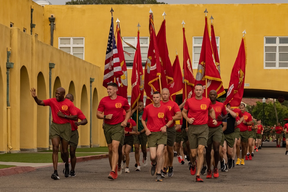 Charlie Company Motivational Run