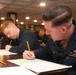 Sailors Take 1st Class Exam