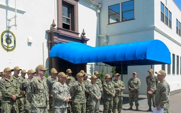 Littoral Combat Ship Squadron THREE Holds Ribbon Cutting Ceremony