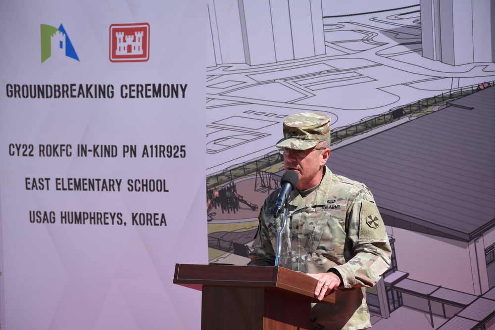 Construction of new elementary school at USAG Humphreys begins