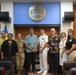 Joint Region Marianas Staff Take a Photo with the Office of President Whipps