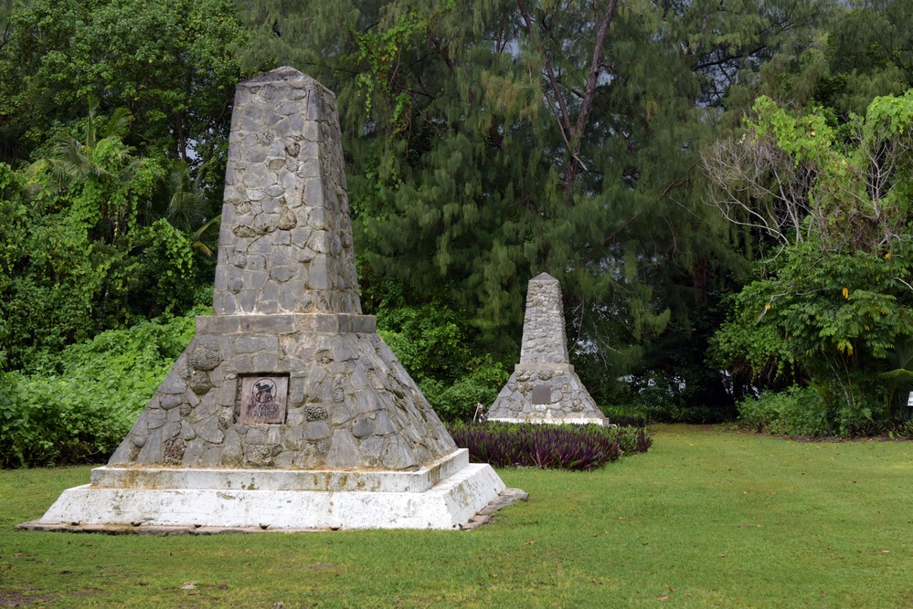 Memorials at Orange beach Cemetery