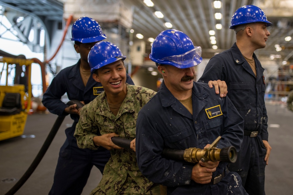USS Tripoli Maintenance Availibility