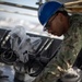 USS Tripoli Mast Maintenance