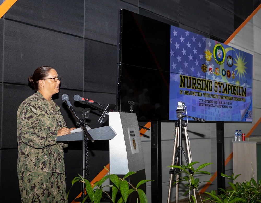 Pacific Partnership 2023: Nursing Symposium at International Islamic University Malaysia