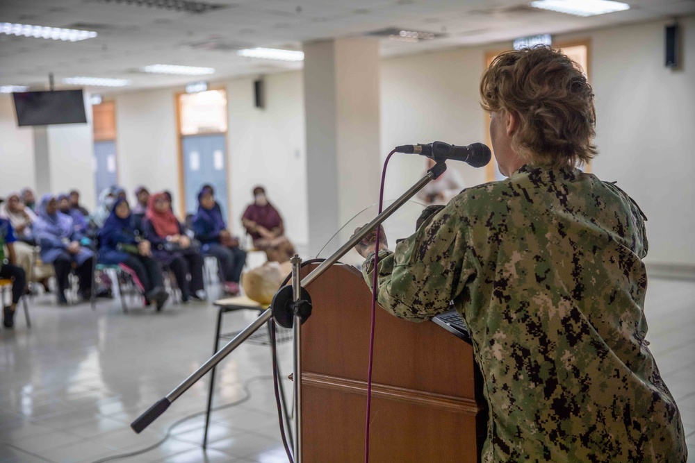 Pacific Partnership 2023: CPR and First Aid Training at International Islamic University Malaysia