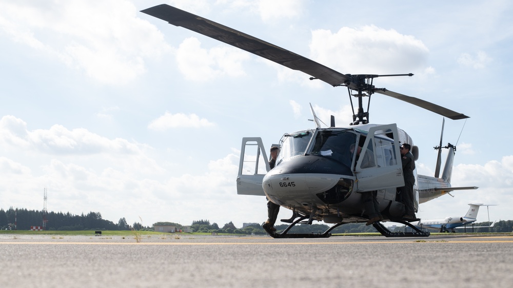 In case of emergency: 459th AS supplies aid in joint, combined annual exercise