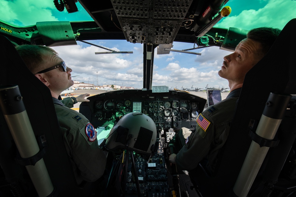 In case of emergency: 459th AS supplies aid in joint, combined annual exercise