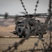 U.S. Navy MQ-8C Fire Scout first time ground refueling by U.S. Marine Corps CH-53E Super Stallion