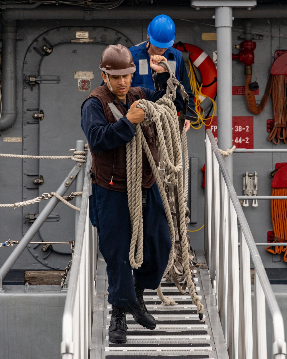 USS Pioneer (MCM 9) Visits Ishigaki, Sept. 7, 2023