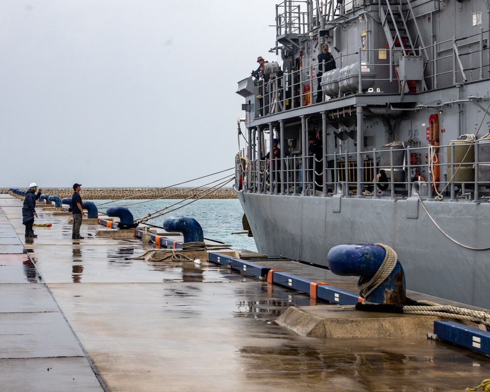 USS Pioneer (MCM 9) Visits Ishigaki, Sept. 7, 2023