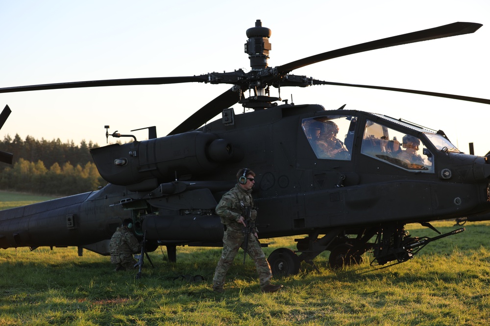 3th Infantry Division supports 2nd Cavalry Regiment during Saber Junction 23