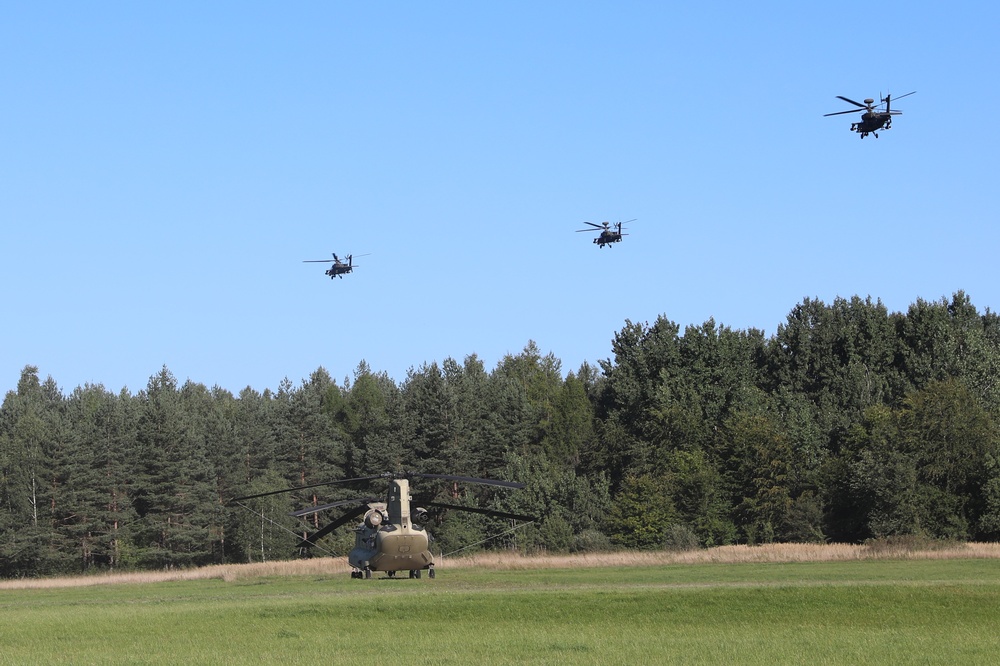 3th Infantry Division supports 2nd Cavalry Regiment during Saber Junction 23