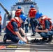 USS Normandy Conducts a Replenishment-at-Sea