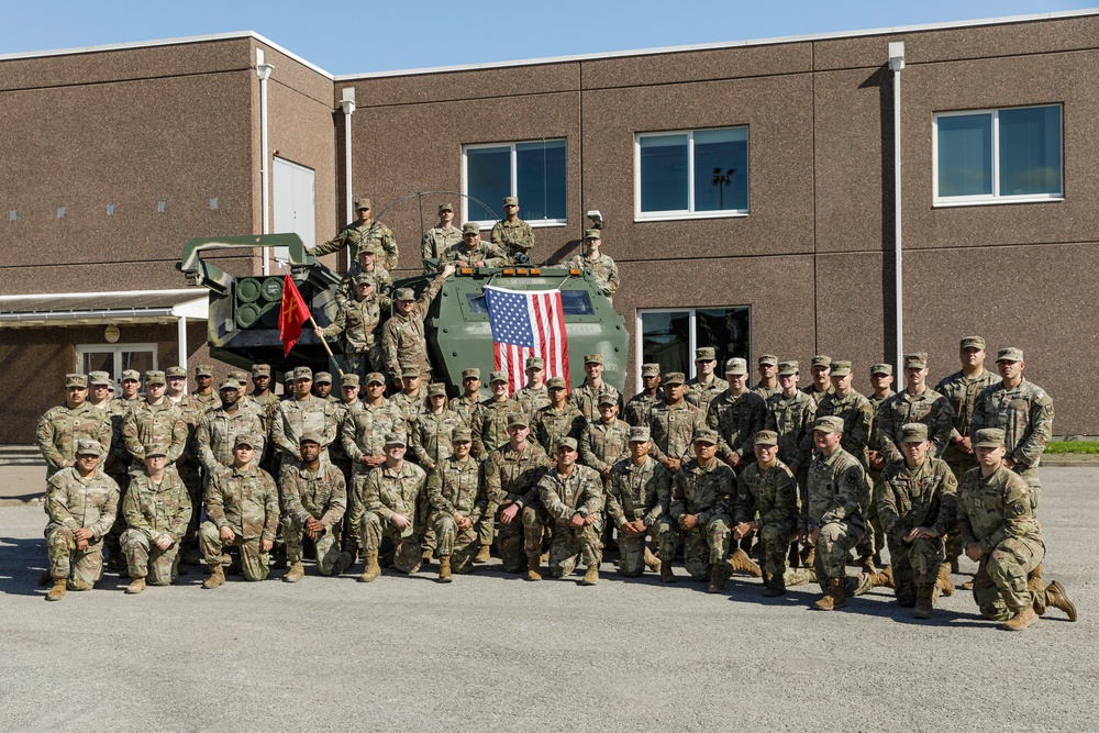 Task Force Ivy Soldiers awarded Estonian NATO Defender Medals