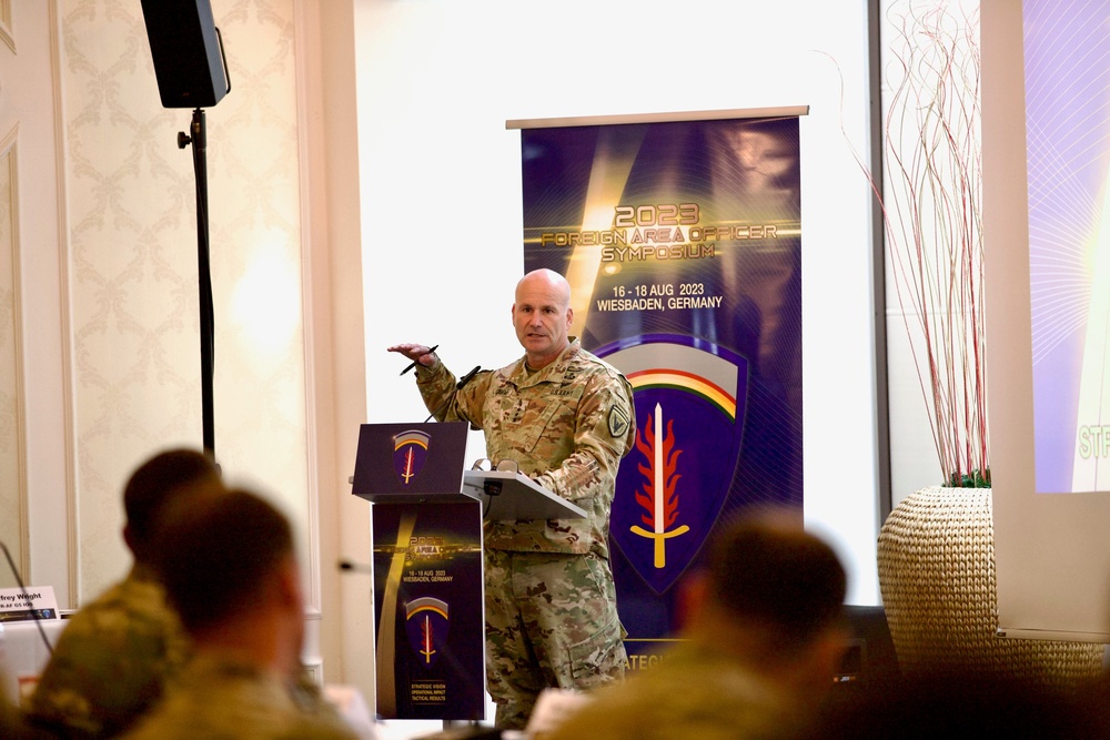 USAREUR-AF Soldiers participate in Foreign Area Officers annual symposium