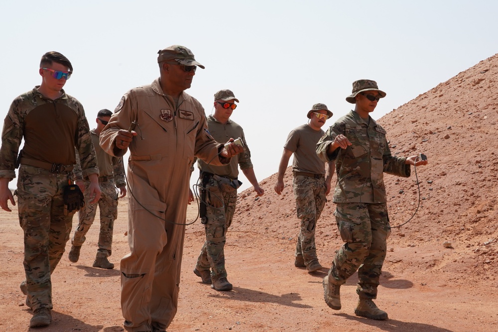 378th AEW command staff EOD familiarization