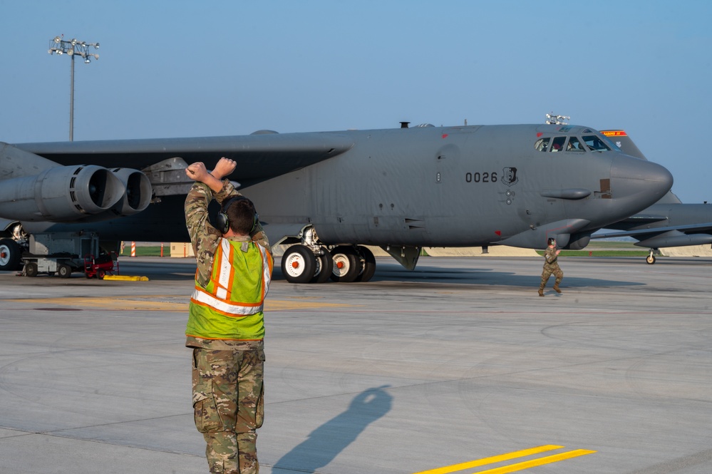 City of Minot Mayor visits Minot AFB for an orientation flight