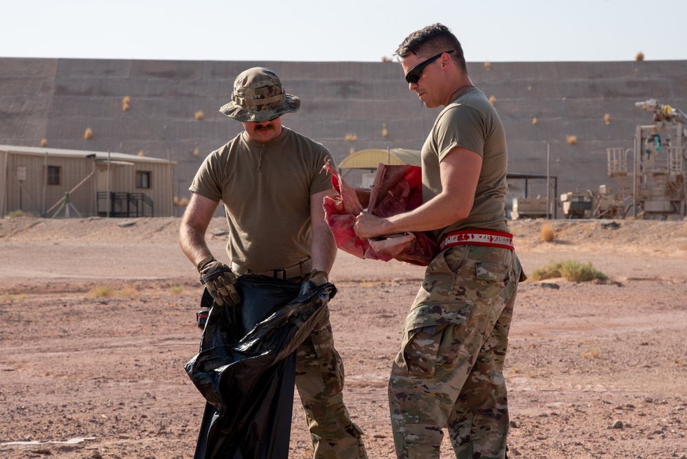 DVIDS - Images - Team PSAB conducts FOD walk [Image 3 of 4]