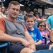 USS George H.W. Bush (CVN 77) Attends Norfolk Tides Baseball Game