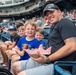 USS George H.W. Bush (CVN 77) Attends Norfolk Tides Baseball Game