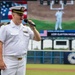 USS George H.W. Bush (CVN 77) Attends Norfolk Tides Baseball Game