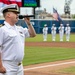 USS George H.W. Bush (CVN 77) Attends Norfolk Tides Baseball Game