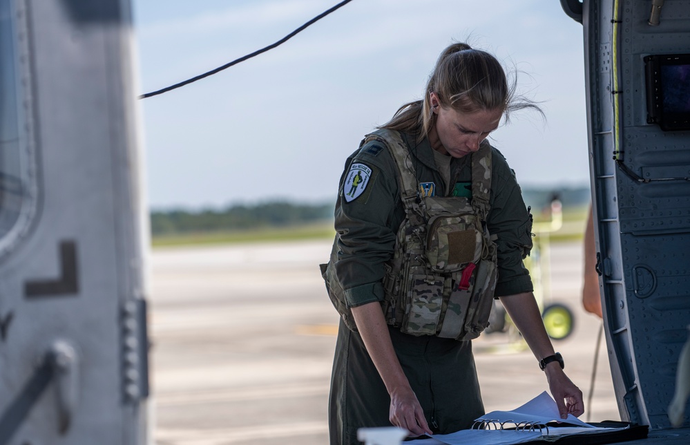 Team Moody's first flights after Hurricane Idalia