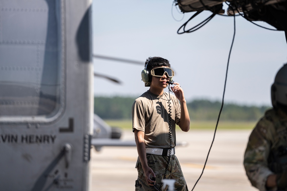 Team Moody's first flights after Hurricane Idalia