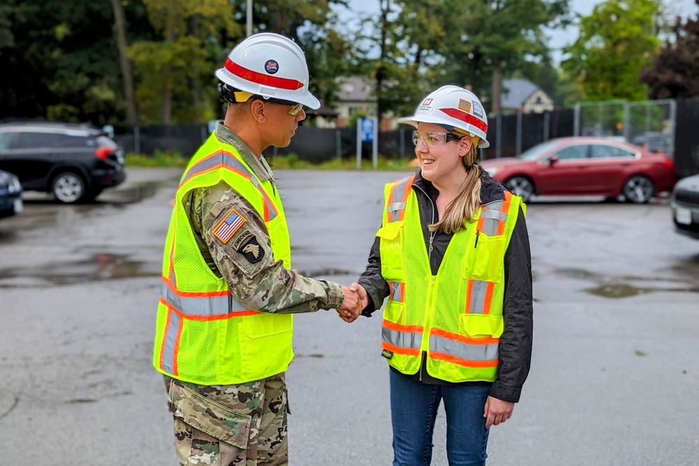 USACE Great Lakes &amp; Ohio River Division Tours Canandaigua VA Medical Center