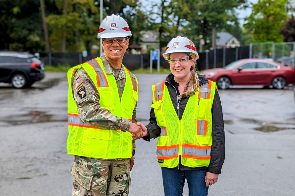 USACE Great Lakes &amp; Ohio River Division Tours Canandaigua VA Medical Center