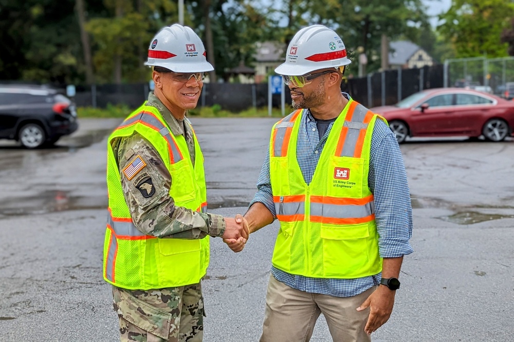 USACE Great Lakes &amp; Ohio River Division Tours Canandaigua VA Medical Center