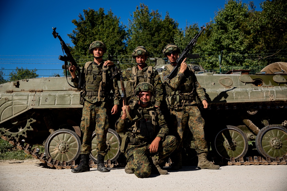 Bulgarian Soldiers at JMRC