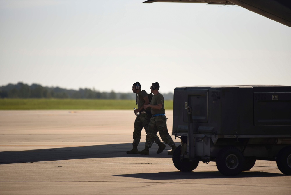 Team Moody's first flights after Hurricane Idalia