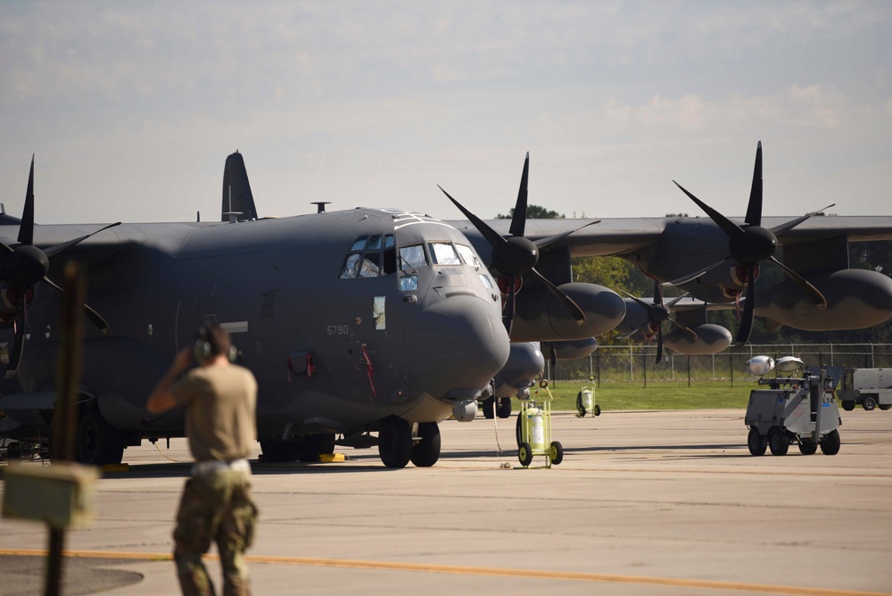 Team Moody's first flights after Hurricane Idalia