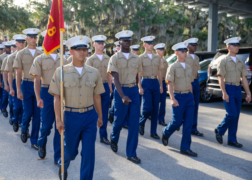 Miami native graduates as honor graduate for platoon 3058, Mike Company, Marine Corps Recruit Depot Parris Island