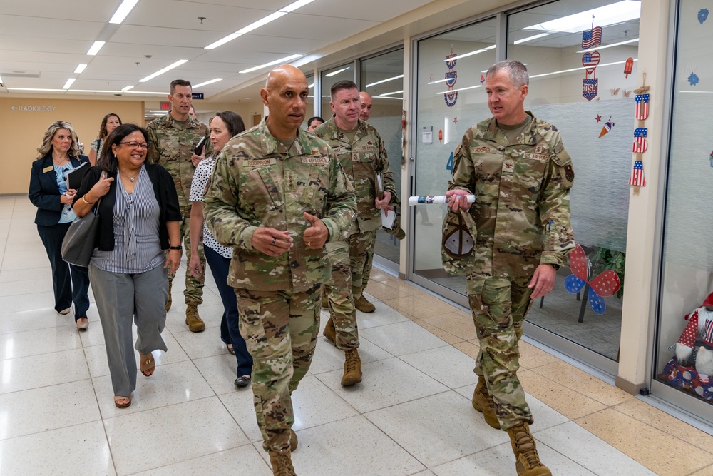 AETC Tours Keesler Air Force Base