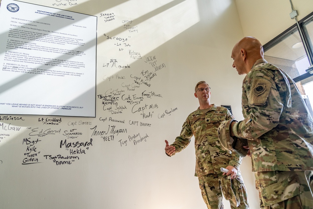 AETC Tours Keesler Air Force Base