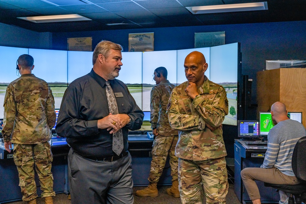 AETC Tours Keesler Air Force Base