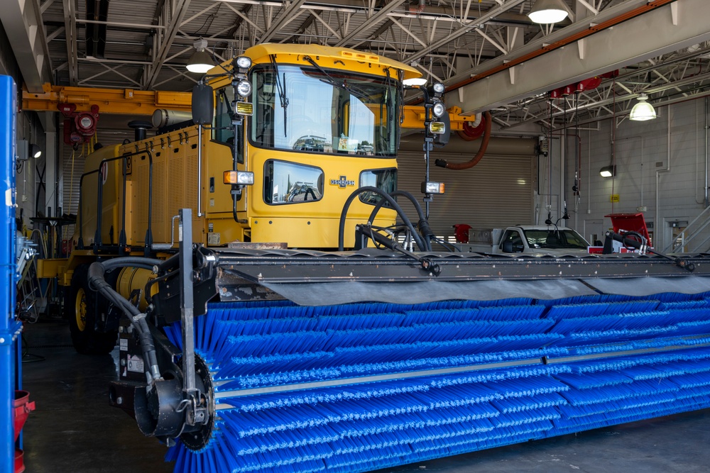 Vehicle Maintenance getting ready for the snow in the middle of summer