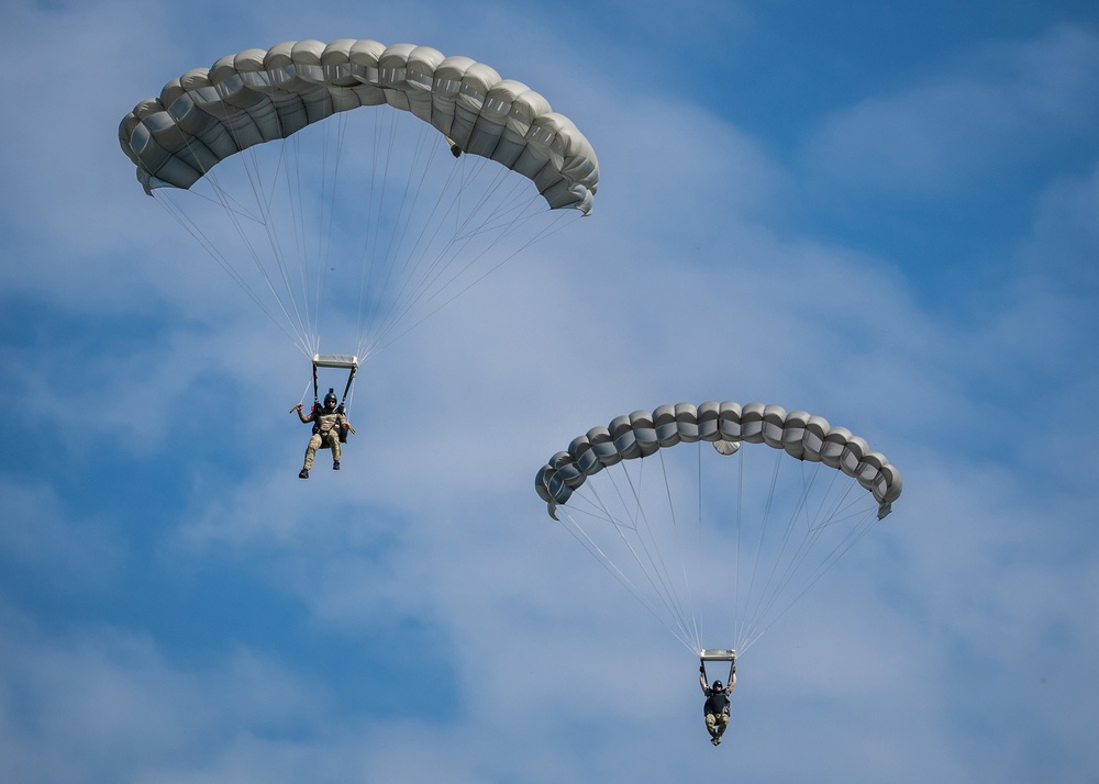 Pararescuemen compete at 2023 PJ Rodeo