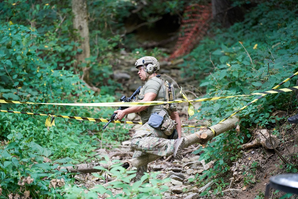 Pararescuemen compete at 2023 PJ Rodeo