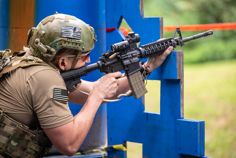 Pararescuemen compete at 2023 PJ Rodeo