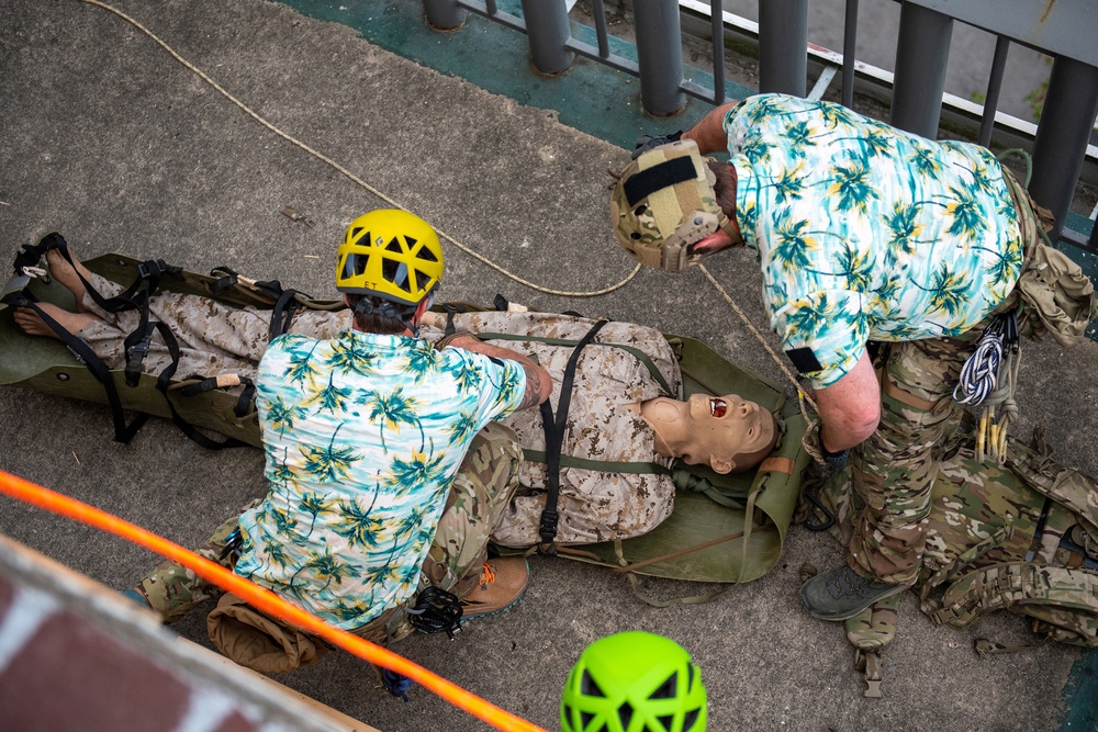 Pararescuemen compete at 2023 PJ Rodeo