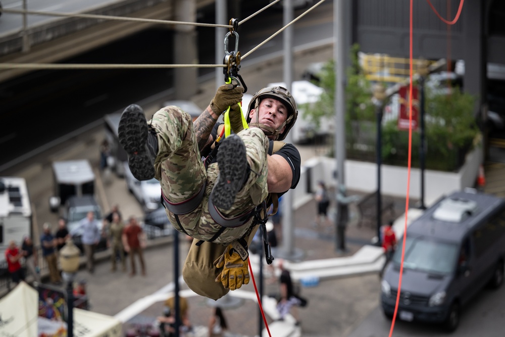 Pararescuemen compete at 2023 PJ Rodeo