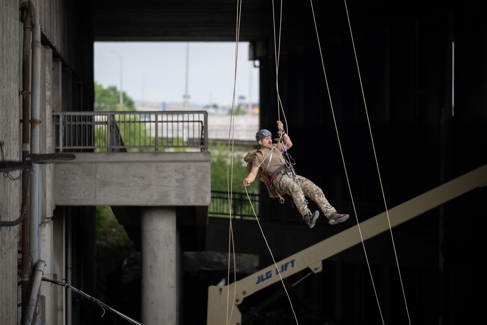 Pararescuemen compete at 2023 PJ Rodeo