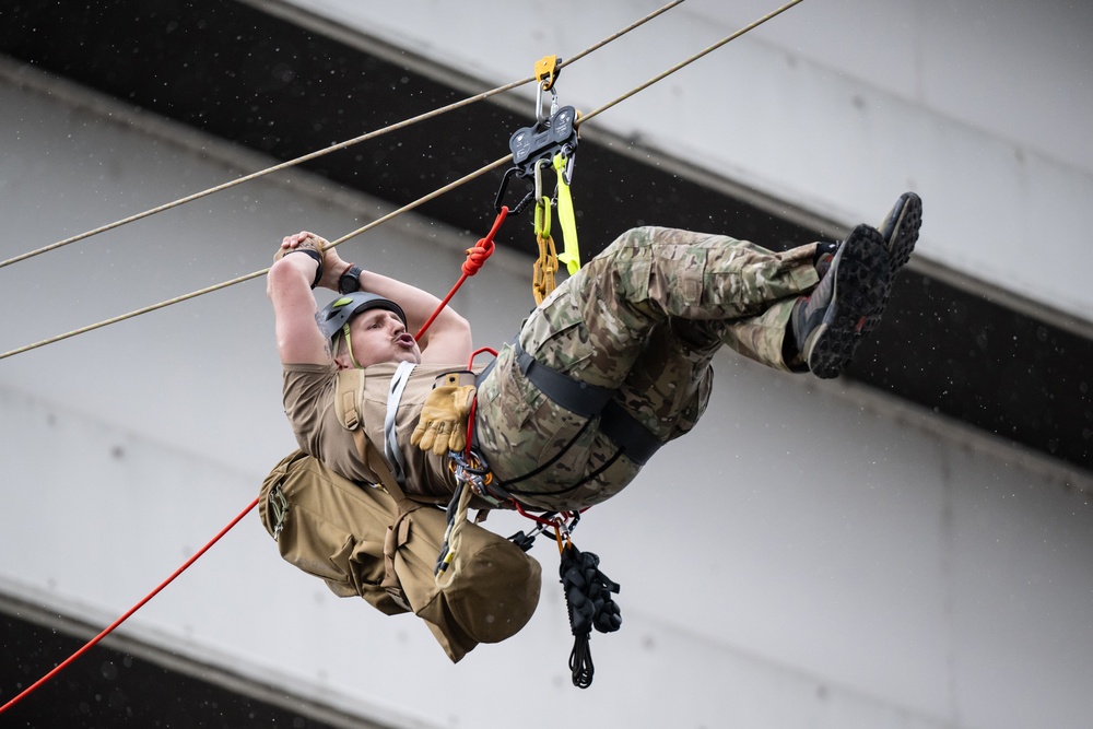 Pararescuemen compete at 2023 PJ Rodeo