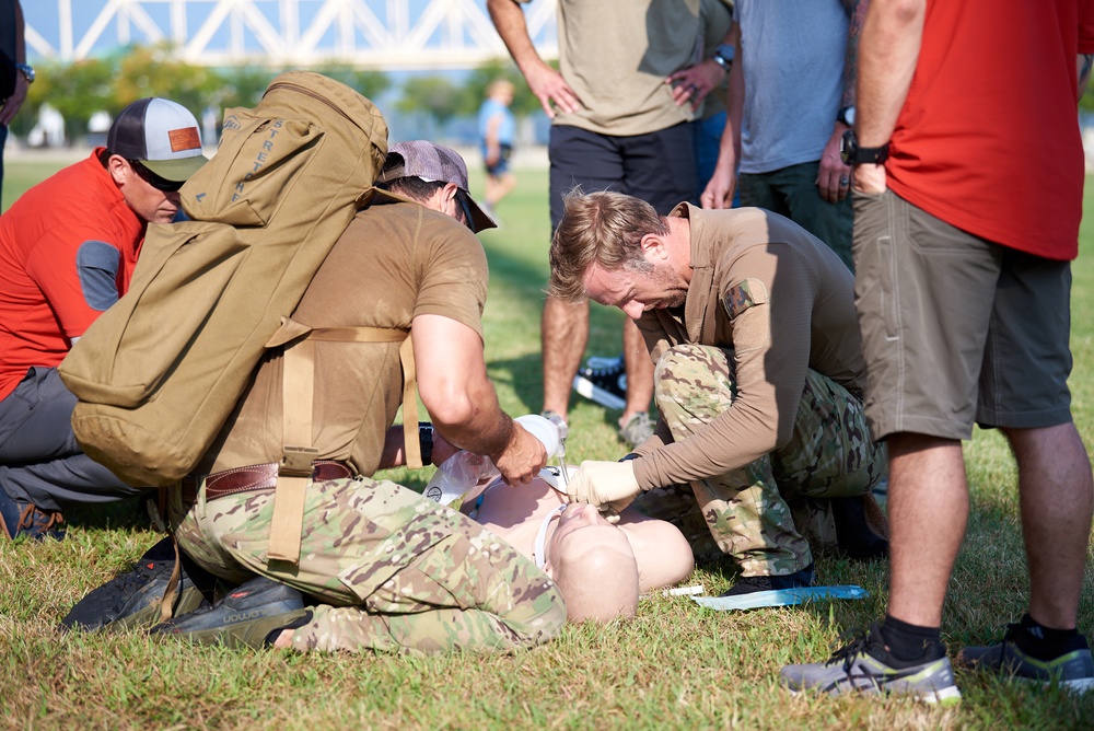 U.S. Air Force Special Operations Airmen compete at PJ Rodeo